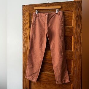 MODERN | Terra Cotta Low Rise Pants, Ann Taylor, Size 4